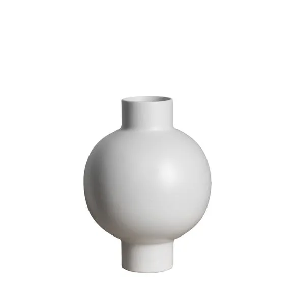 Cedar & Sage Oshima White Vase