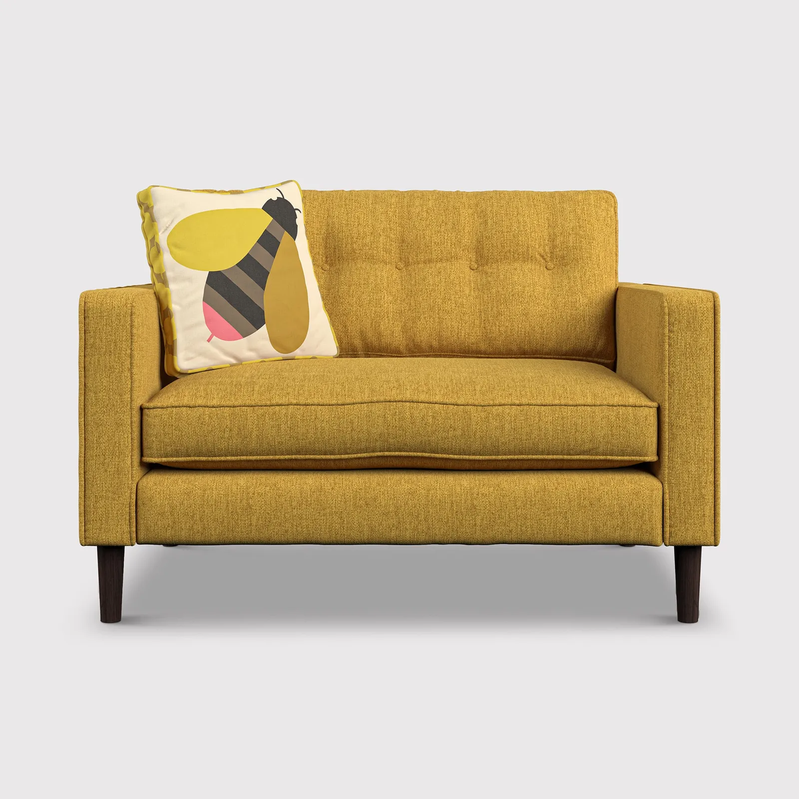 Orla Kiely Ebben Snuggler, Yellow Fabric | Barker & Stonehouse 1