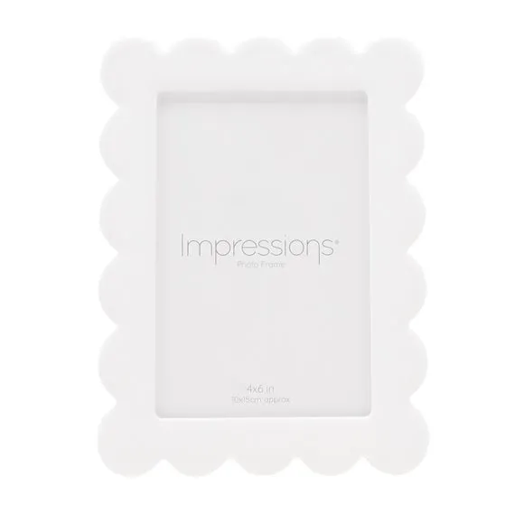 Impressions Flower Scalloped Edge Photo Frame 2