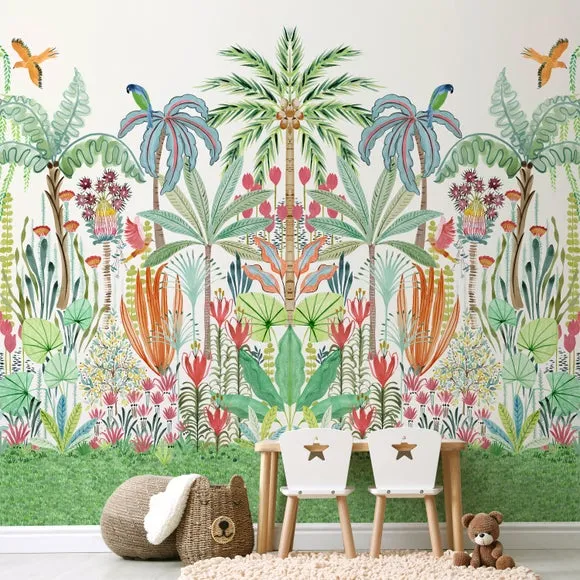 Tropical Paradise Island Wall Mural 3