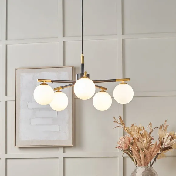 Pacific Lifestyle Wanda 5 Light Adjustable Ceiling Light