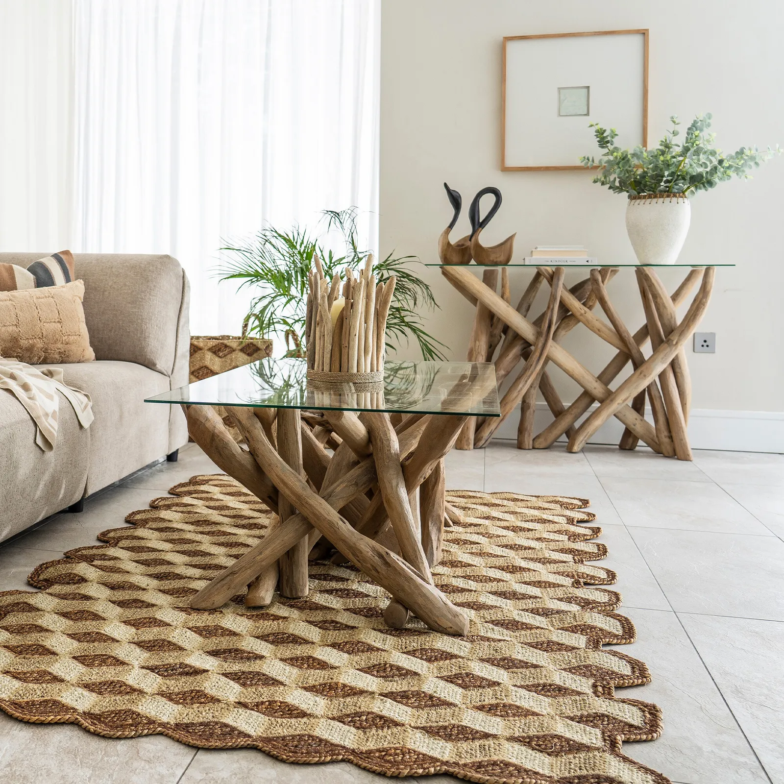 Wykeman Coffee Table, Brown | Barker & Stonehouse 4