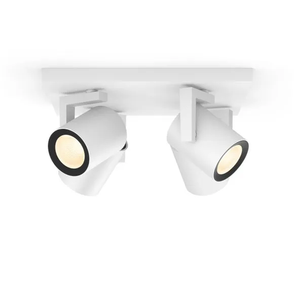 Philips HUE Argenta 4 Light Smart LED Flush Spotlight 2