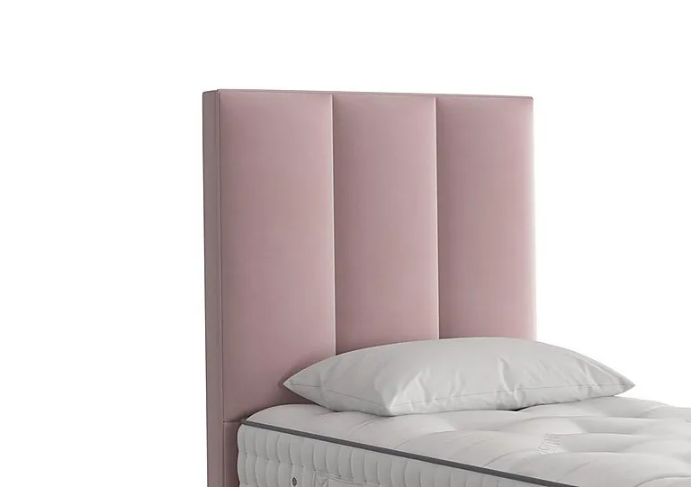 Ceto Floor Standing Headboard - Single - Plush Heather