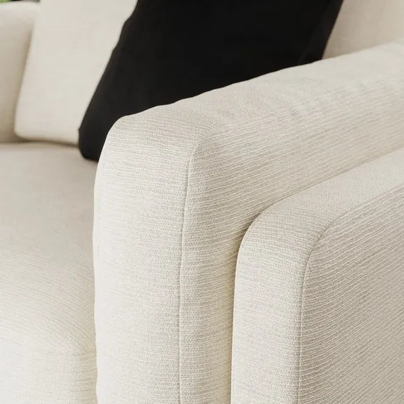 Newton Chunky Tonal Weave Snuggle Chair 4