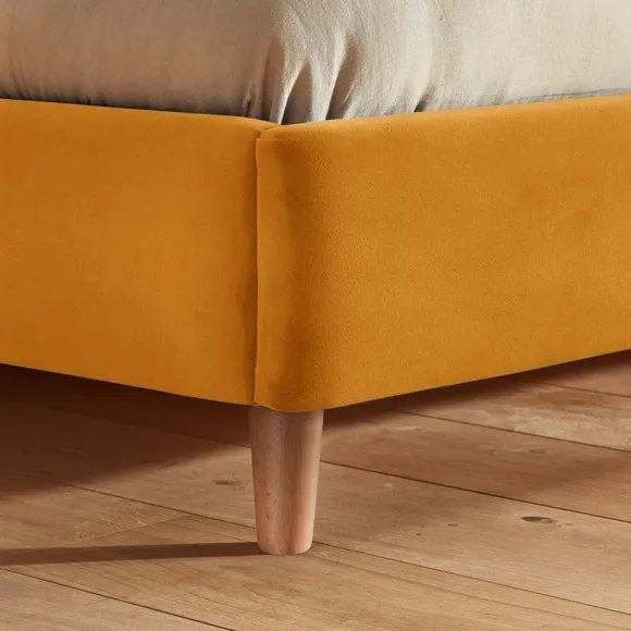 Silentnight Lilith Bed Frame, Velvet 6
