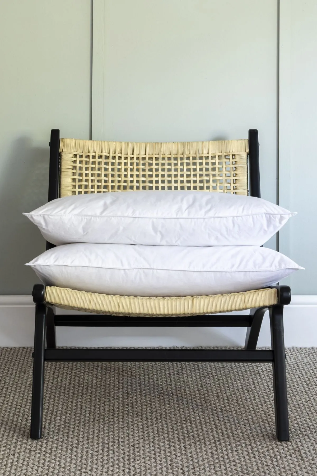 Soak&Sleep Duck Feather & Down Superking Pillow Pair - Soft in White