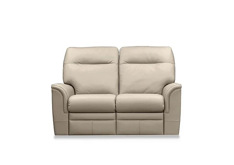 Hudson 23 Leather 2 Seater Sofa - Como Taupe