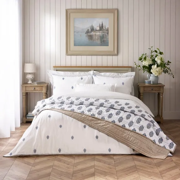Dorma Charleton 100% Cotton Duvet Cover & Pillowcase Set 6