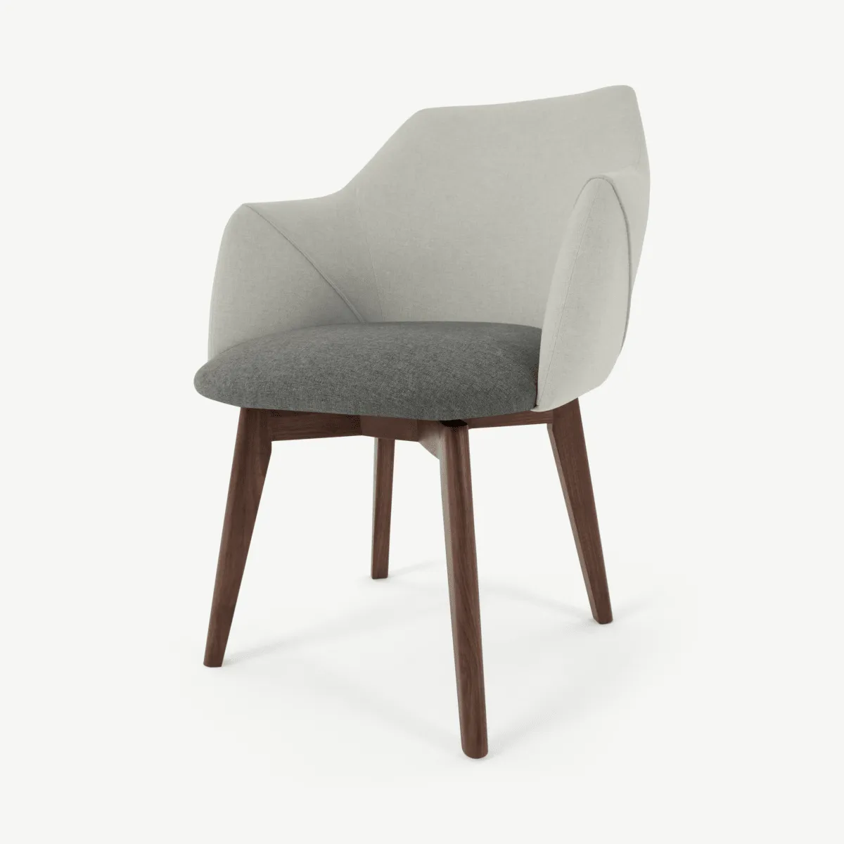 Lule Office Chair, Marl grey and Hail Grey