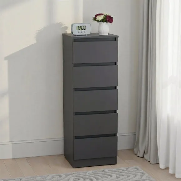 Walker 5 Drawer Narrow Chest