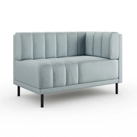 Amali Corner Dining Bench, Vintage Velvet 6