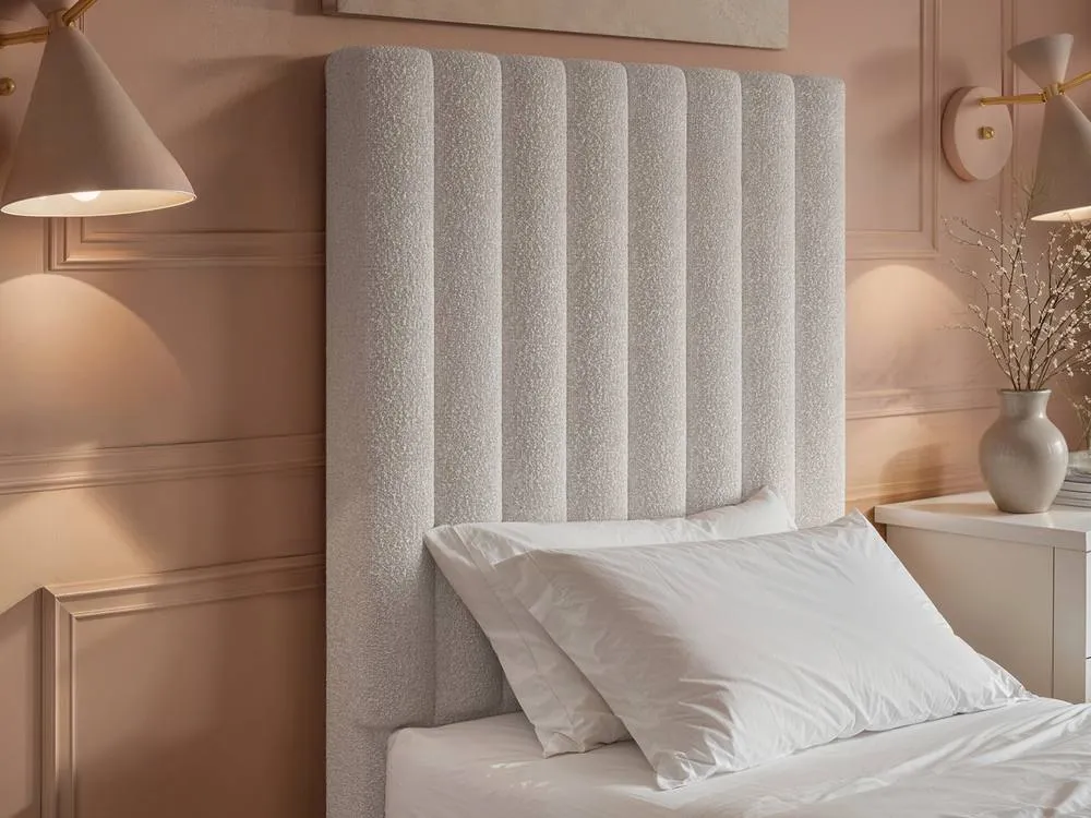 Flair Everley Single Ottoman Bed in Cream 4