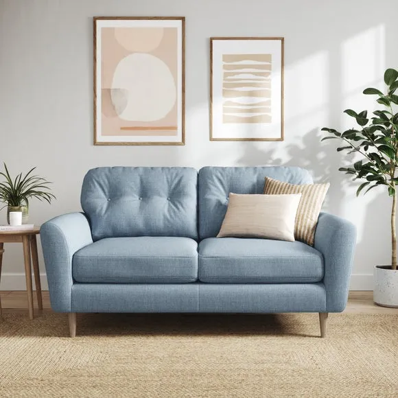 Sven Chunky Tonal Weave 2 Seater Sofa 1