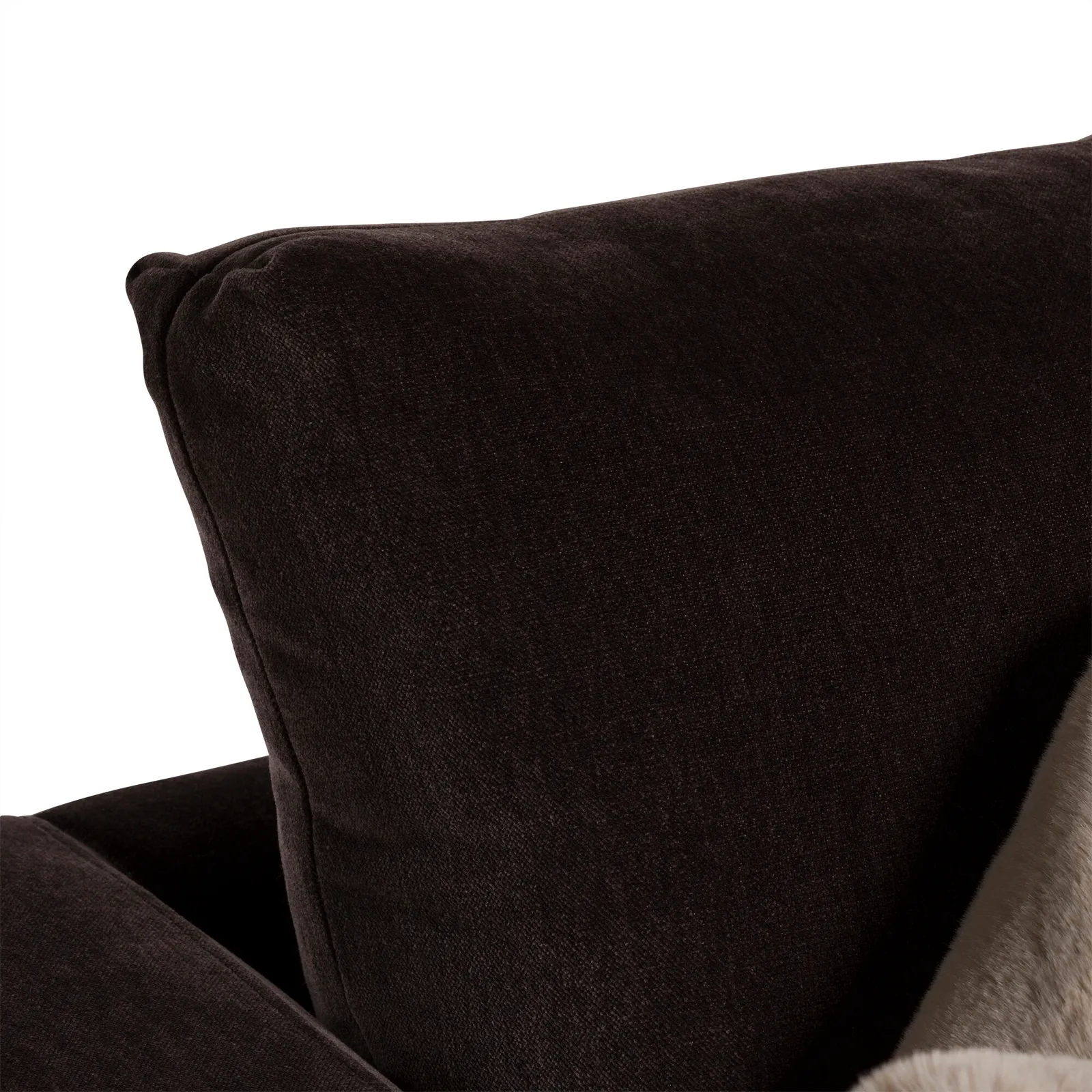Bosham Cuddler-Witton Bournville Armchair, Brown Fabric | Barker & Stonehouse 5