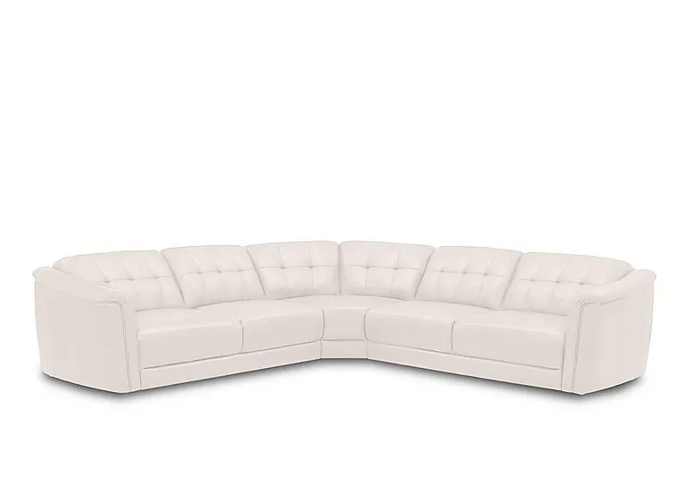 Monarch Large Leather Corner Sofa