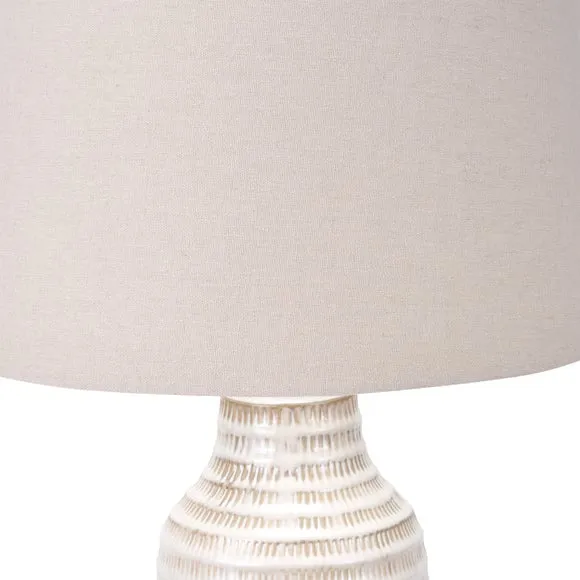 Return - Pacific Lifestyle Nya Scratch Effect Table Lamp 4