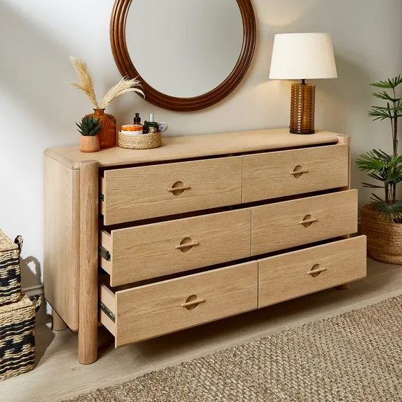 Reeva 6 Drawer Chest 3