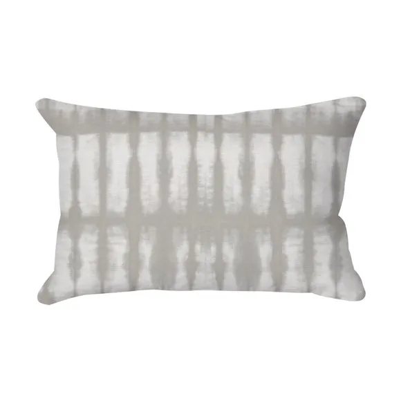 Shabori Linear Tie Dye Rectangle Cushion Cover 3