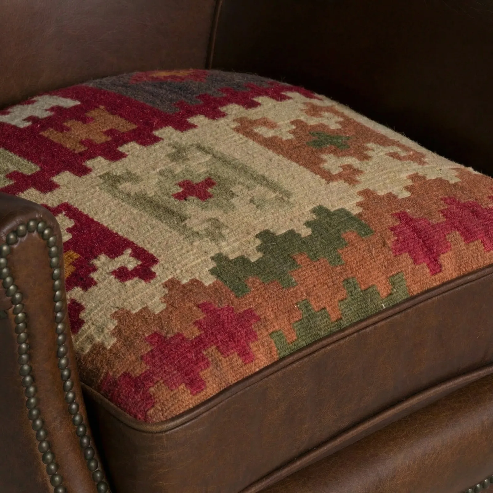Cavendish Armchair, Brown Leather | Barker & Stonehouse 4