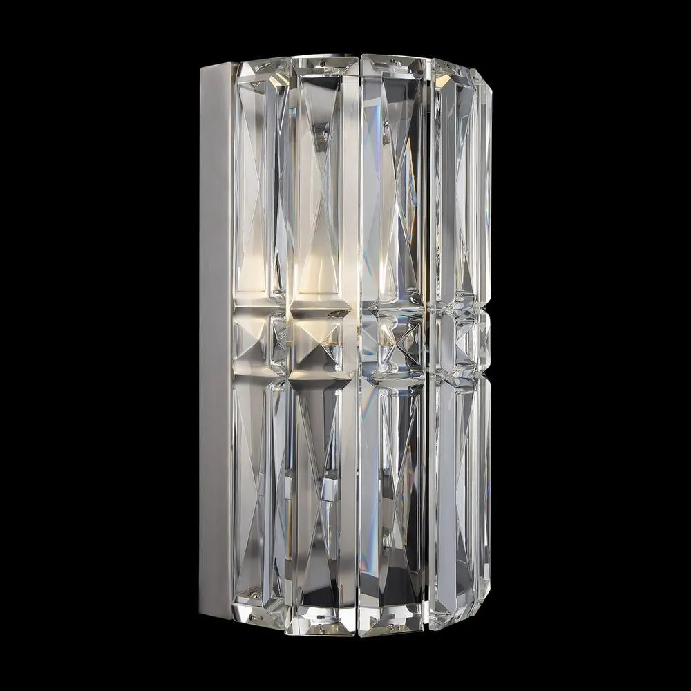 Netlighting Maytoni Facet Classic Wall Lamp Chrome E14 in Grey 2
