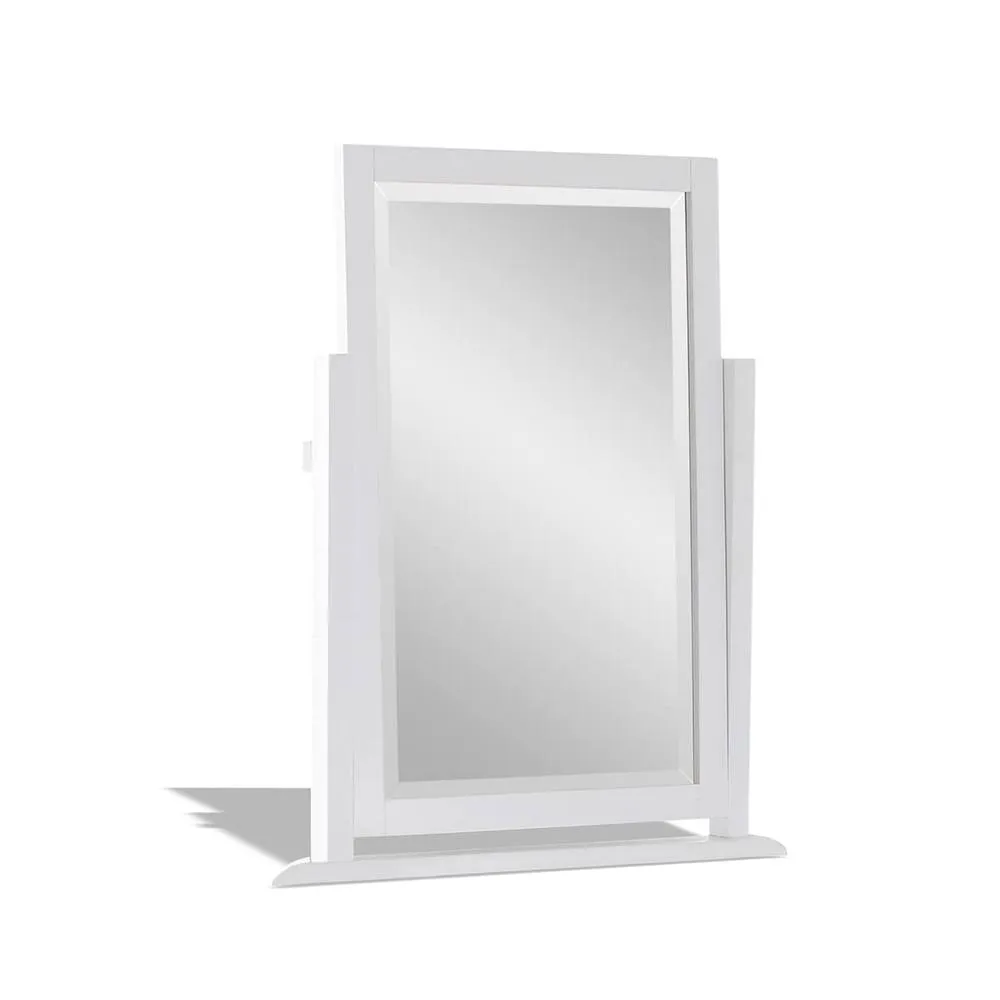 Statement Furniture Edward Hopper Dressing Table Mirror in White 3