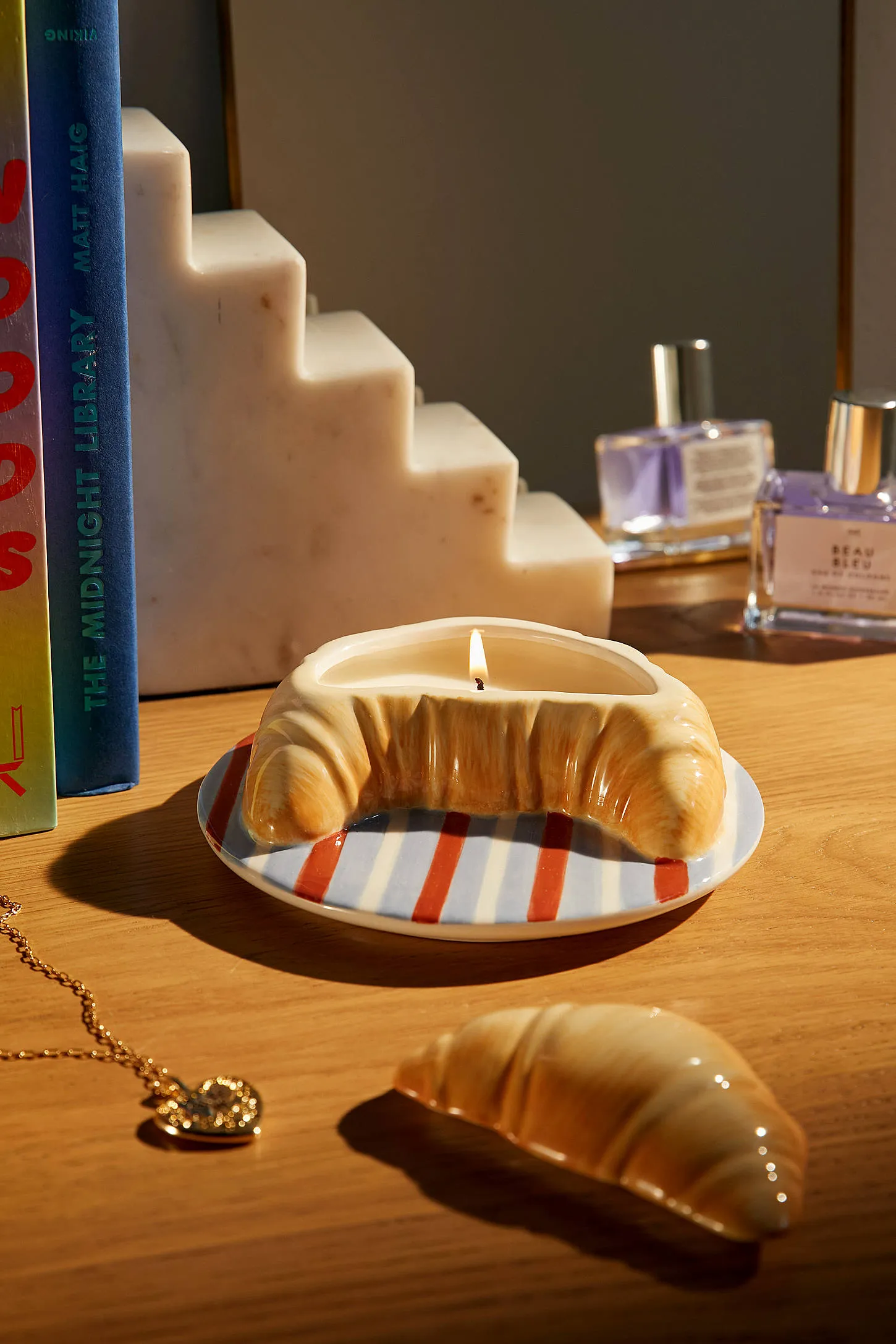 Croissant Candle