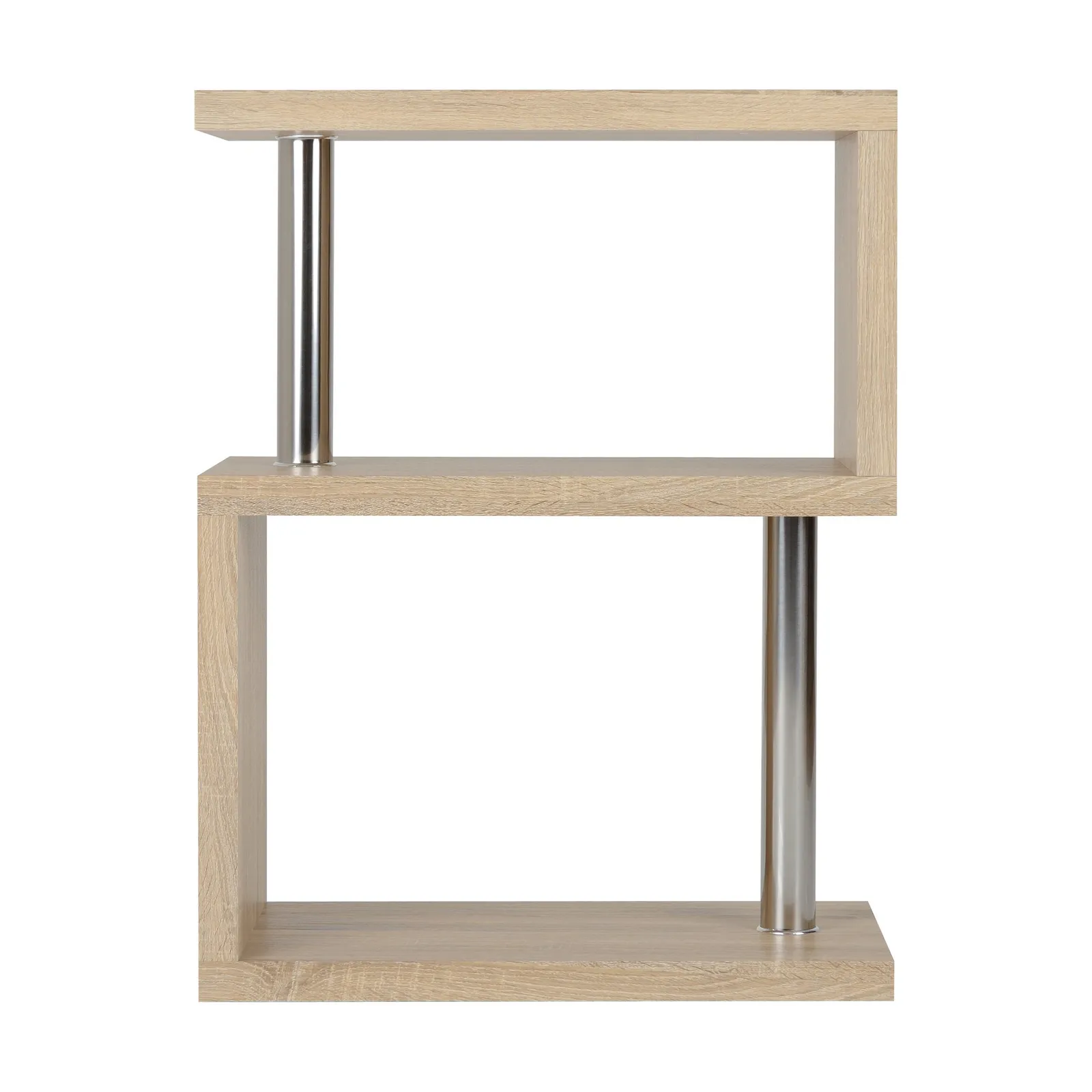 Charisma 3 Shelf Side Table Oak (Brown)