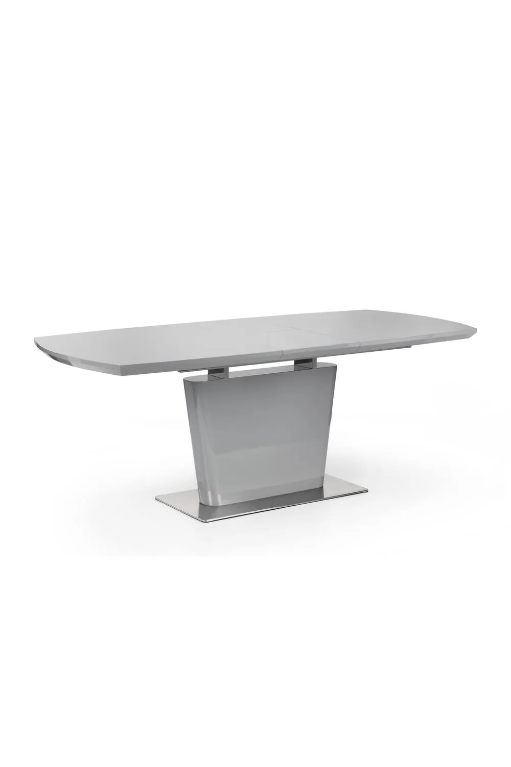 Julian Bowen Como Rectangular Extending High Gloss 4-6 Seater Dining Table in Grey 6