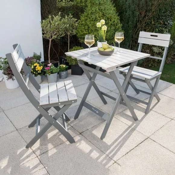 Galaxy 2 Seater Folding Bistro Set 1