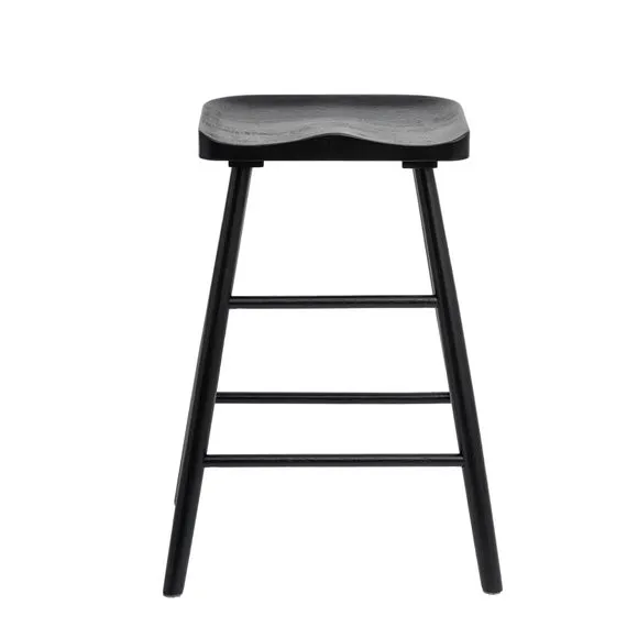 Loxwood Counter Height Bar Stool, Solid Oak 1