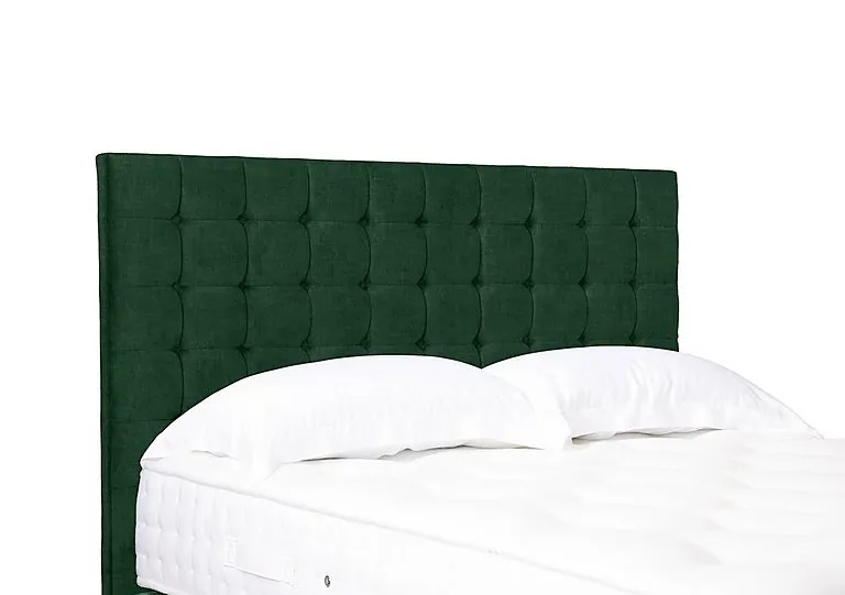 Artisan Collection Dot Standard Floor Standing Headboard - Single - Tormaline Green
