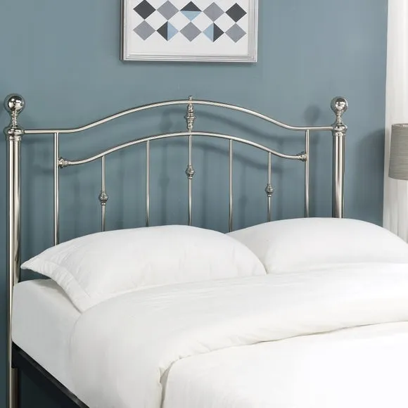 Callisto Chrome and Crystal Bed Frame 3