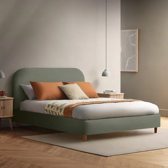 Silentnight Fara Bed Frame, Velvet 1