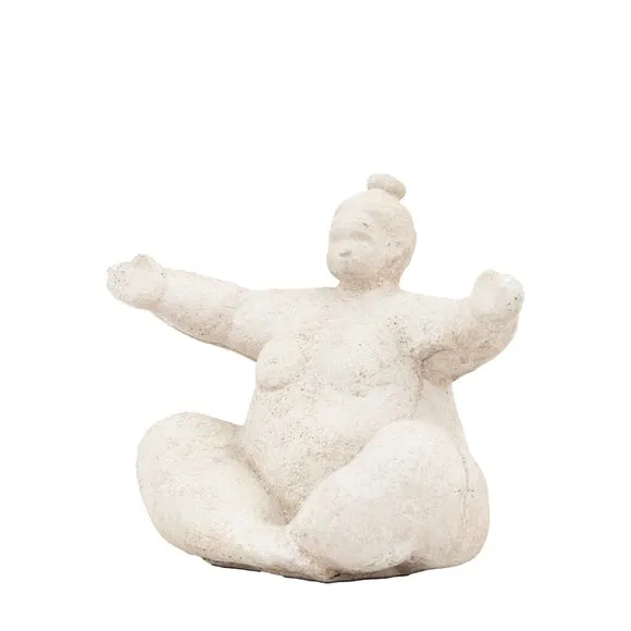 Open Armed Lady Cement Ornament 4