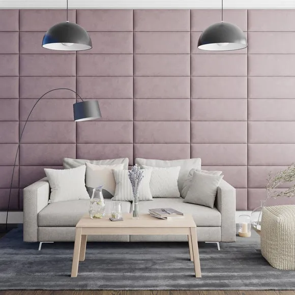 Aspire EasyMount Plush Velvet Upholstered Wall Panels 4