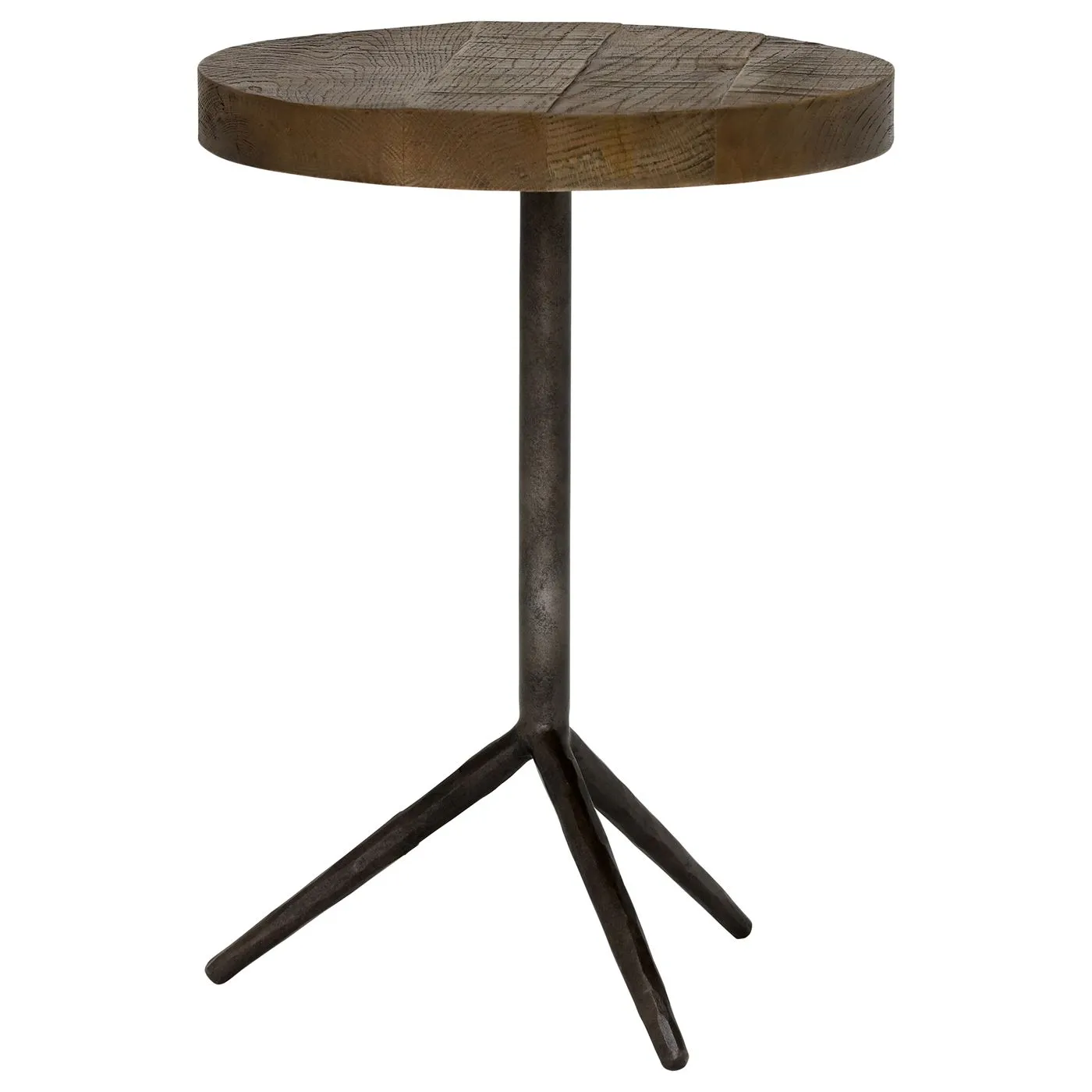 Keeler Benny Reclaimed Medium Side Table, Rusic Grey