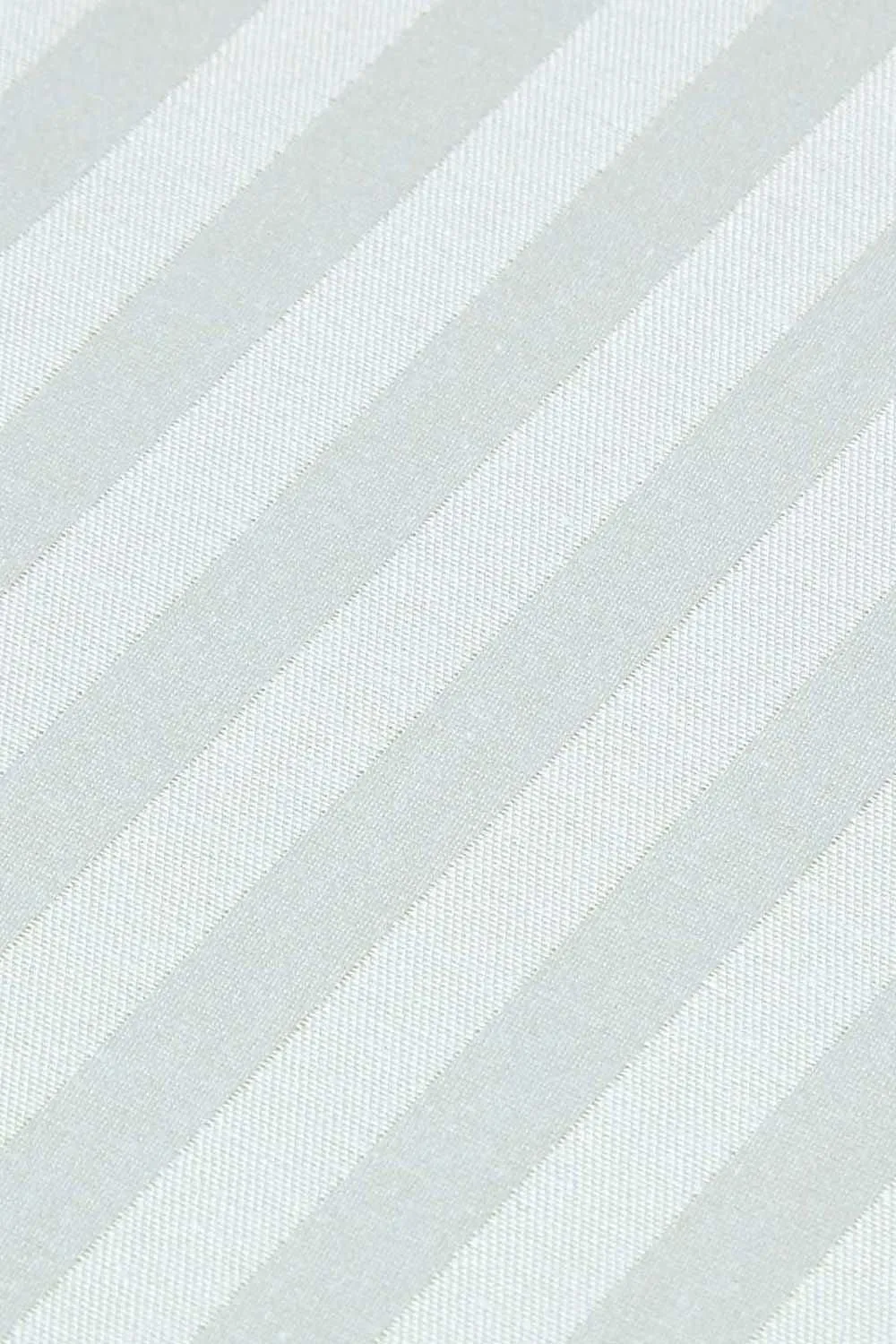 Homescapes Cotton Stripe Fitted Cot Sheets 330 Thread Count, 2 Pack in Blue 3