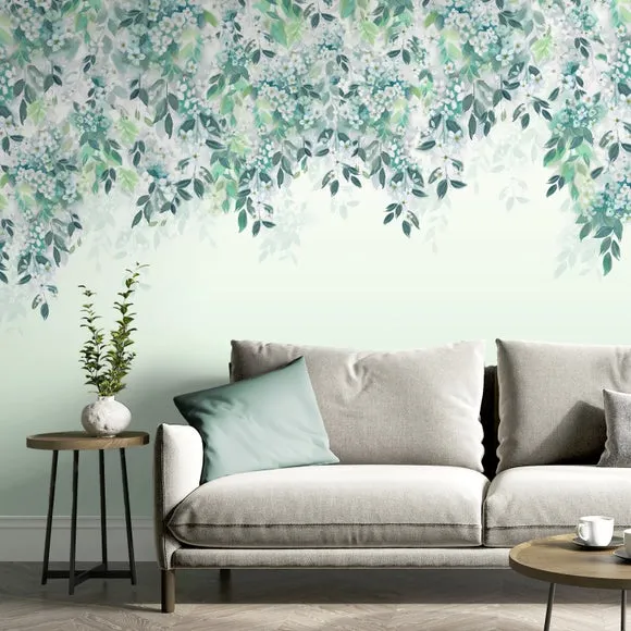Flo Trailing Leaf Wall Mural 2