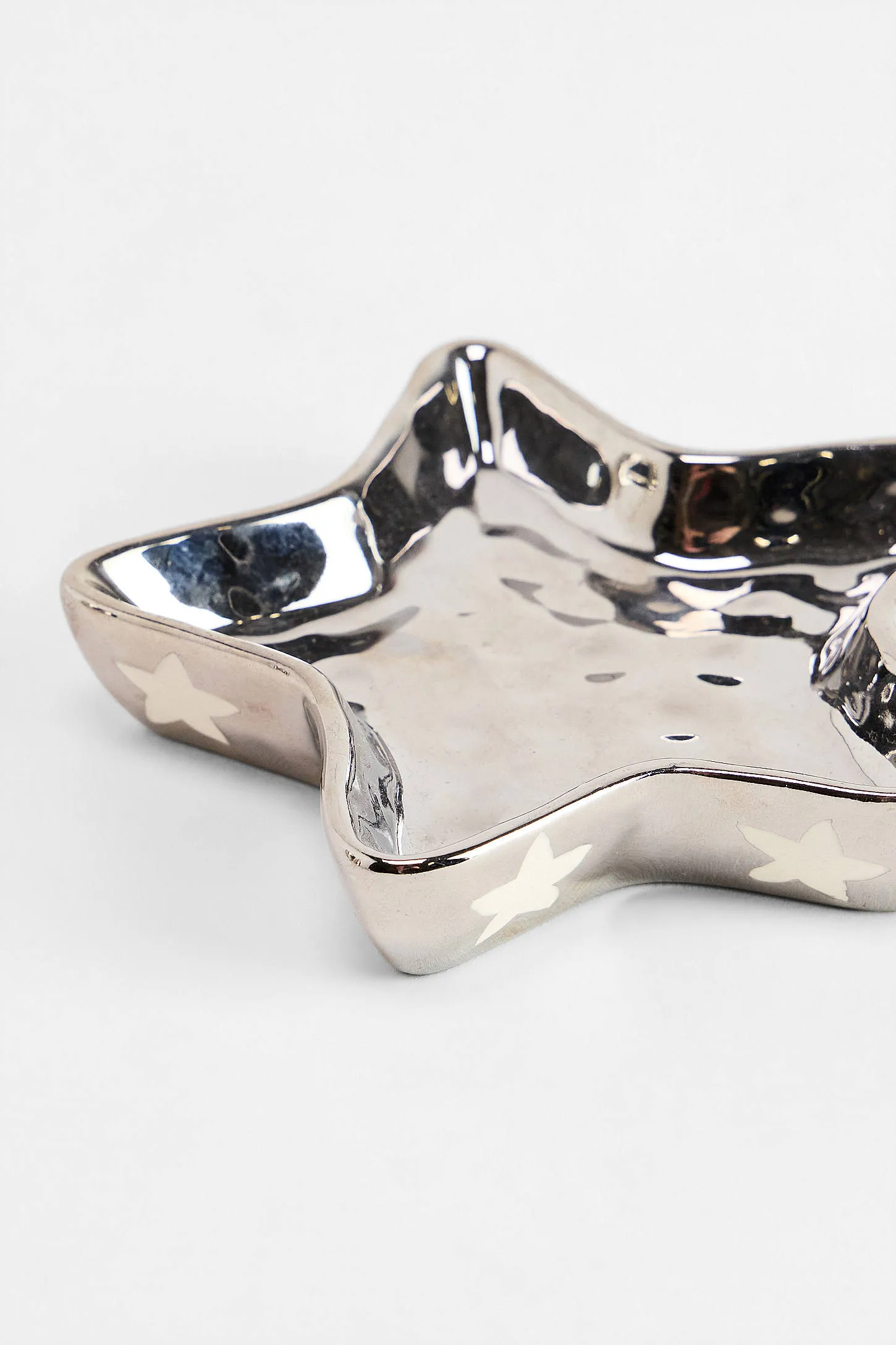Star Chrome Soap Dish - Silver 3