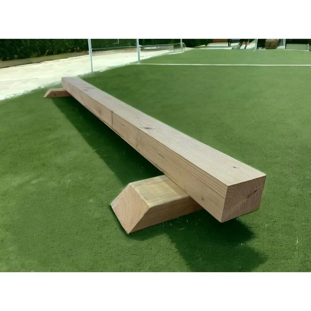 Buttercup Farm Children's Straight Balance Beam Walking Bar - L180 x W30 x H12 cm in Brown 2