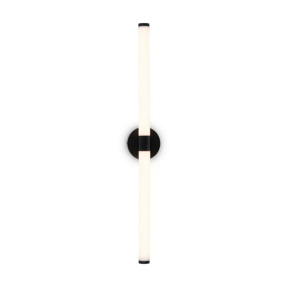 Netlighting Maytoni Axis Modern Up & Down Wall Lamp Black 3000K 5