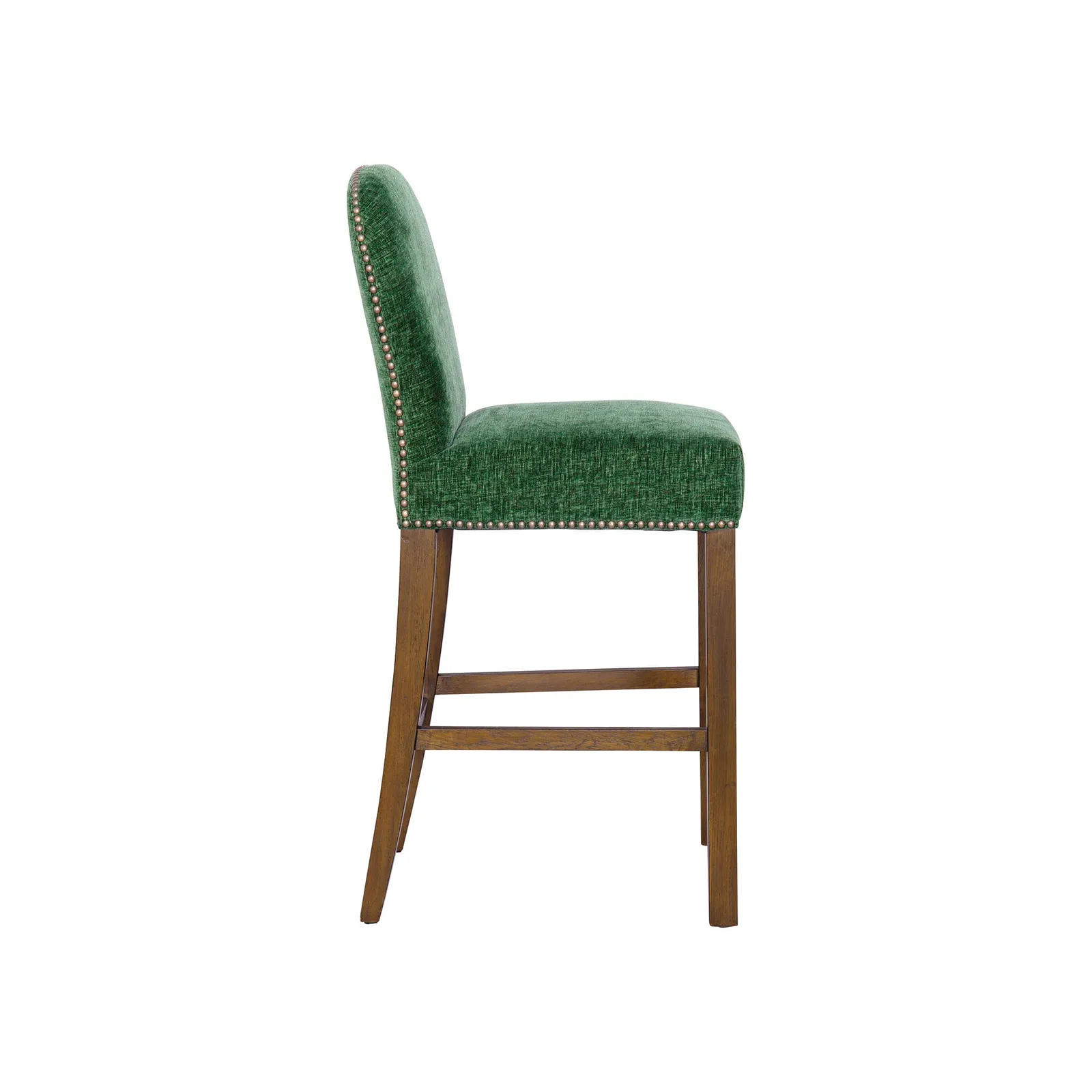 Gable Counter Stool, Green Fabric | Barker & Stonehouse 5