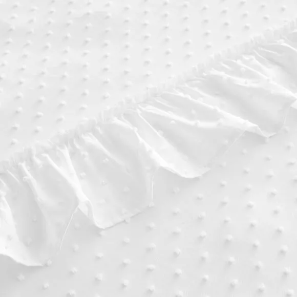 Valley Clipped Frill Quilt Cover & Pillowcase Set 3
