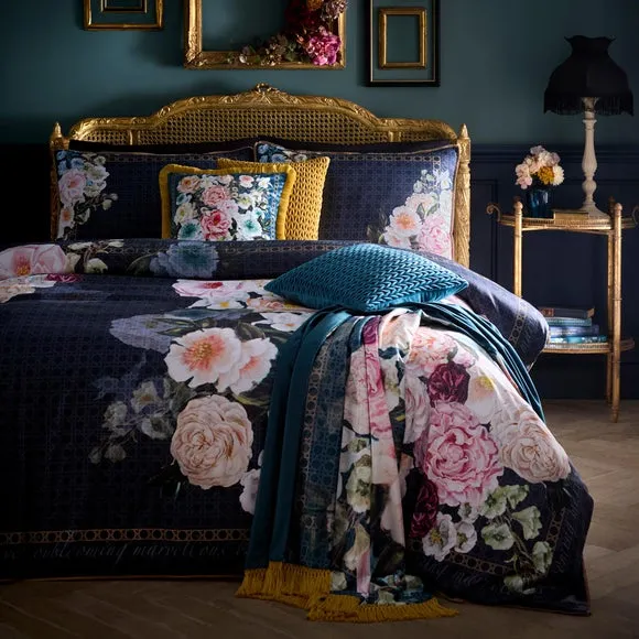 Laurence Llewelyn-Bowen Bouquet List Filled Square Cushion 4