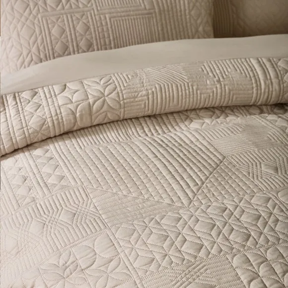 Catherine Lansfield Folkstone Geo Duvet Cover & Pillowcase Set 3