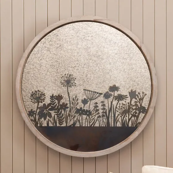Voyage Maison Fleure et Faune Round Wall Art 6