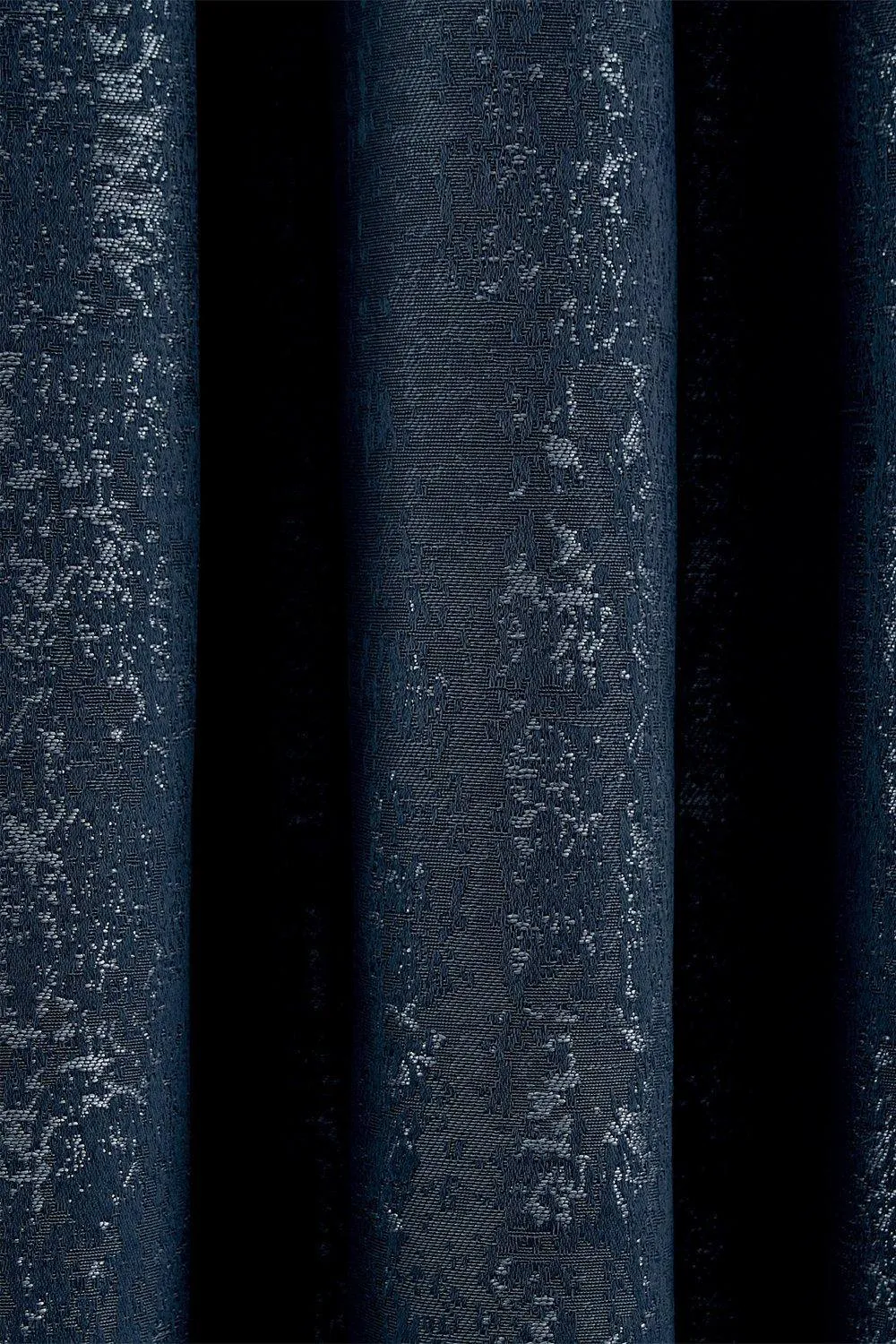 Helena Springfield 'Roma' Woven Lined Curtains in Dark Navy 3