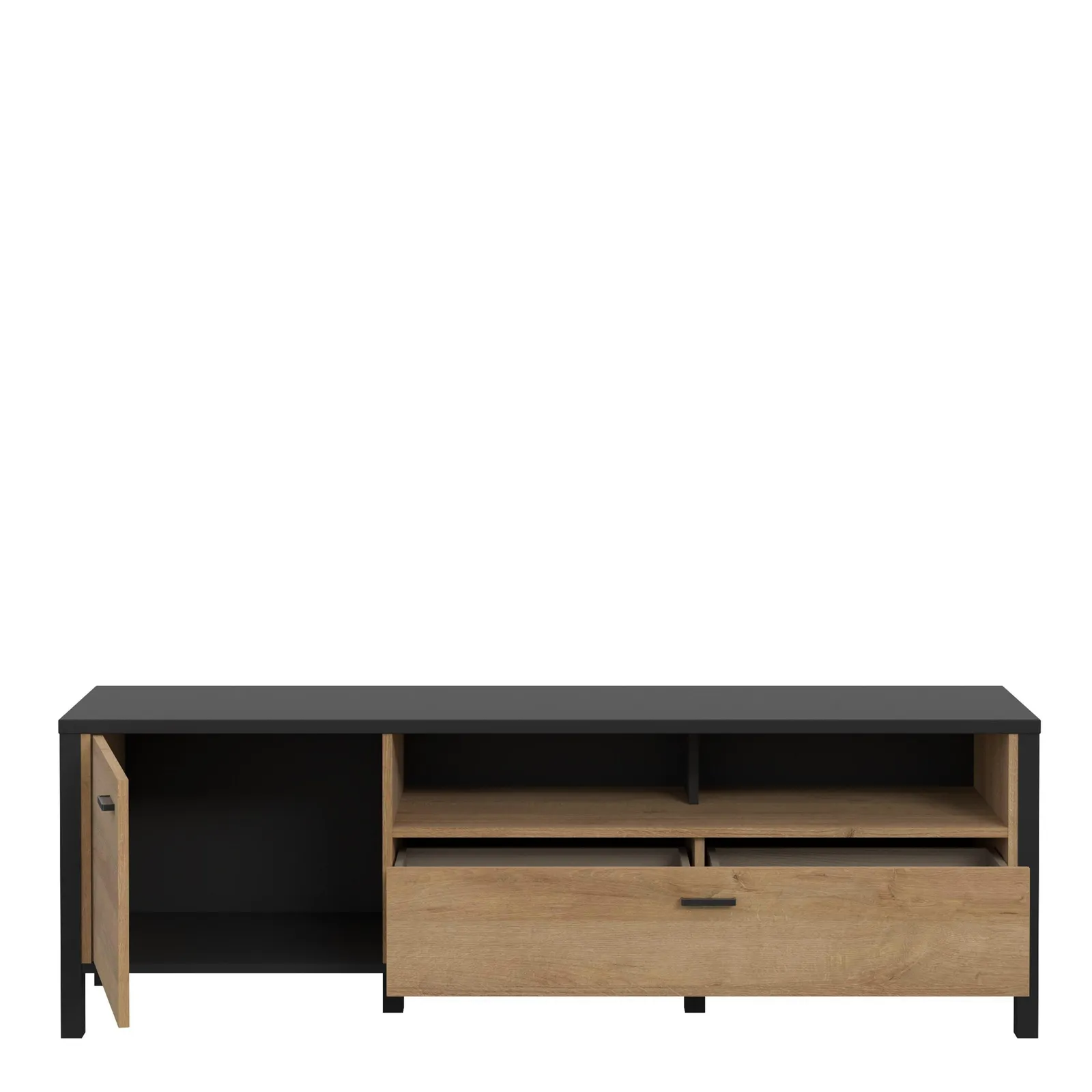 Furniture To Go High Rock TV Unit in Black 4