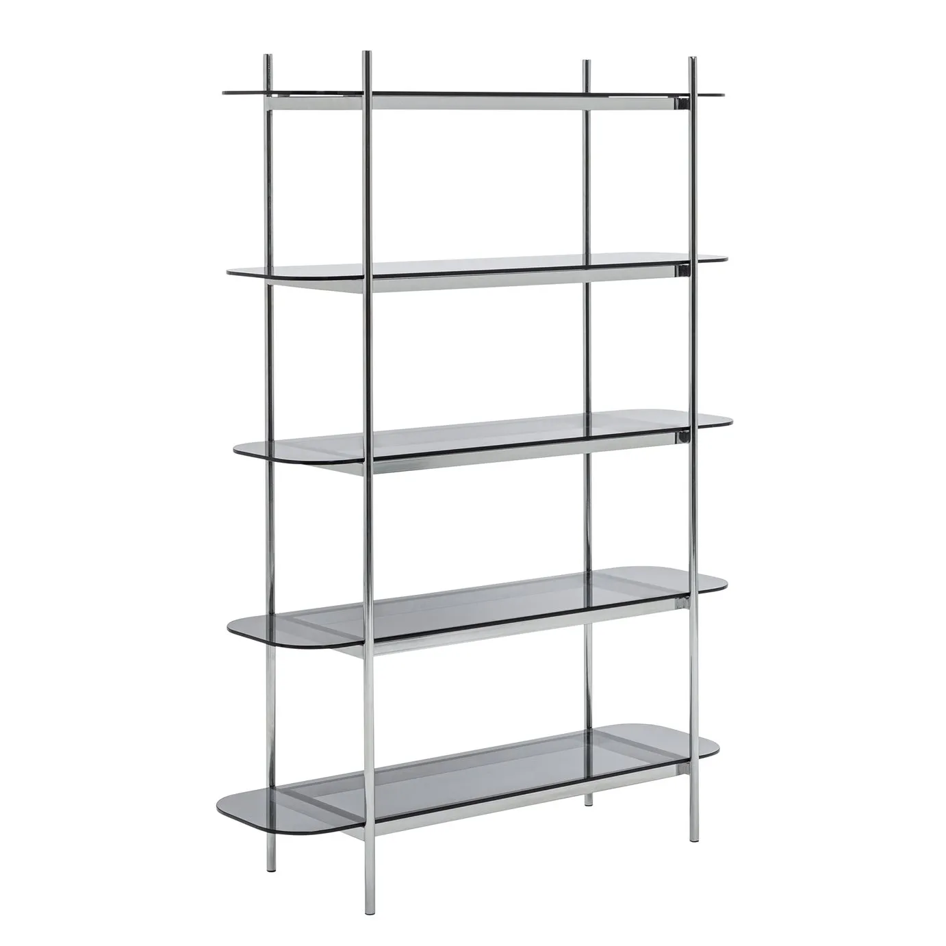 Habitat Neo 5 Tier Shelving Unit - Chrome